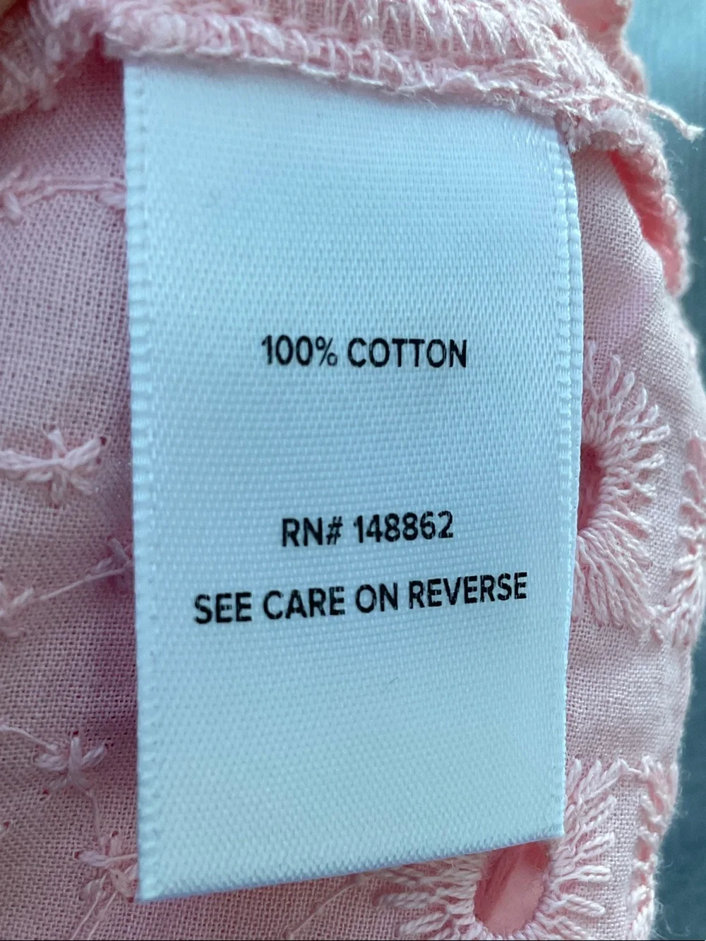 torrid Pink Eyelet Embroidered Tunic 3x /4x NWT - Picture 6 of 6